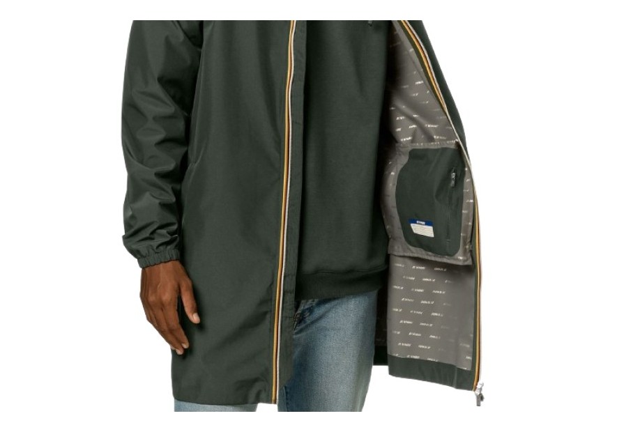 Parka longue Thomas Eco K-Way Vert