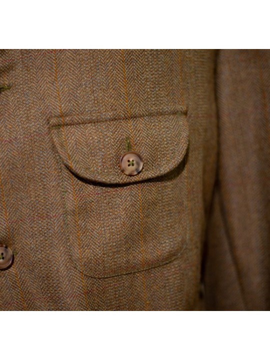 Veste en tweed Lothar Novasport Marron