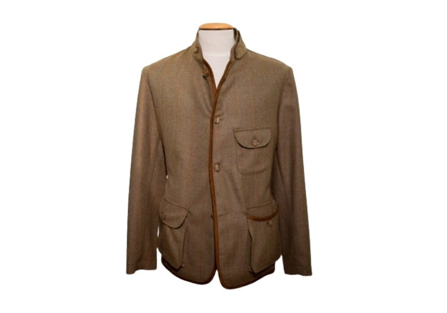Veste en tweed Lothar Novasport Marron