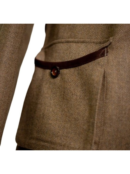 Veste en tweed Lothar Novasport Chevrons