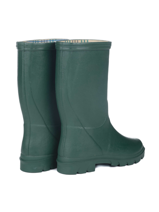 Bottes pour enfants Le Chameau Petite Aventure verte avec doublure en jersey