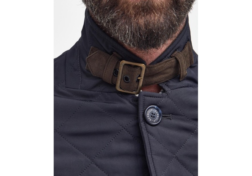 Veste matelassée Barbour Lutz navy