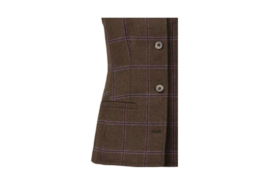 Gilet en tweed pour femme Laksen Fife Pippa