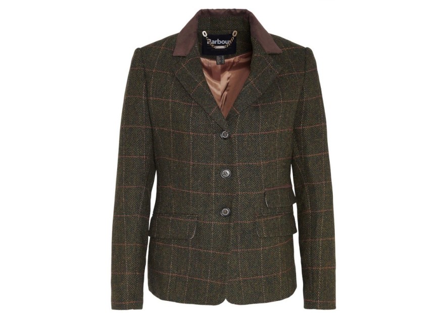 Veste en laine pour femme Barbour Robinson olive