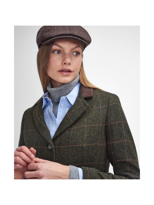 Veste en laine pour femme Barbour Robinson olive