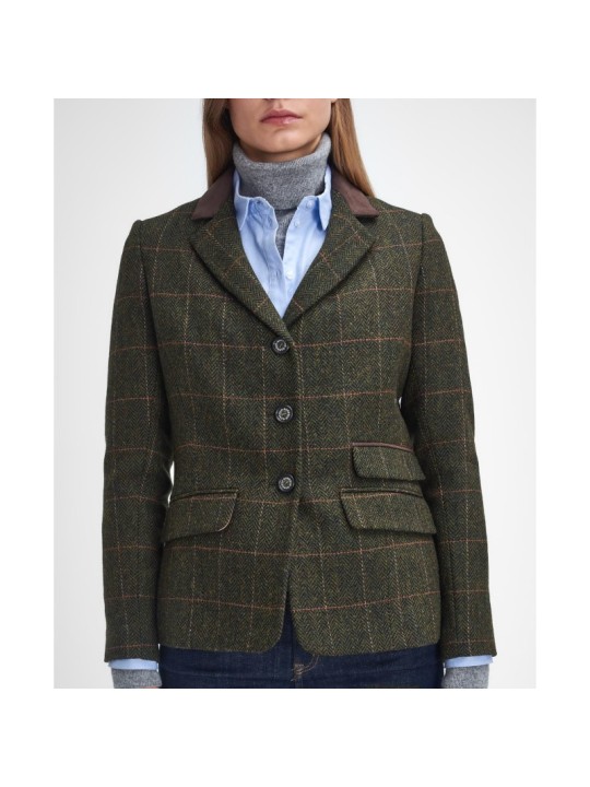 Veste en laine pour femme Barbour Robinson olive