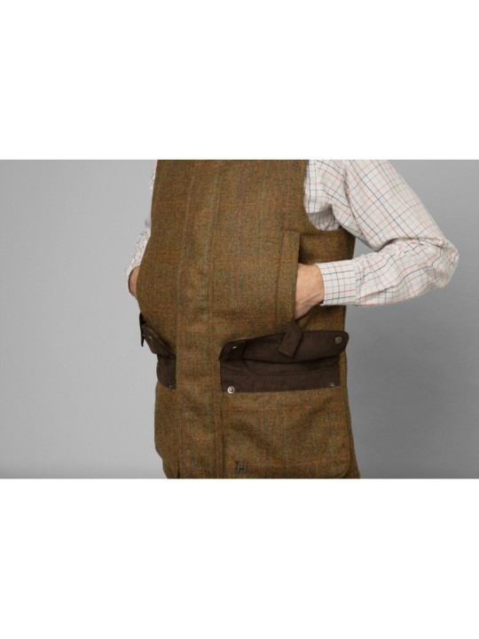 Gilet à col haut Kenmore Härkila marron