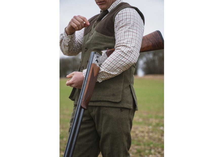 Gilet de tir Hillside Moss Seeland vert