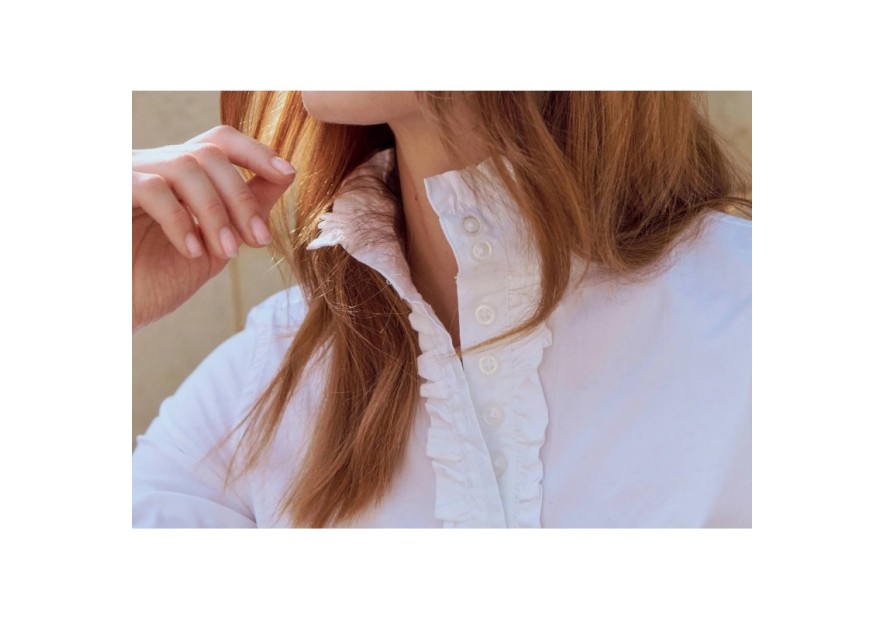 Chemise pour femme Chamomile Dubarry blanc