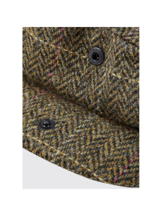 Casquette en tweed Holly DuBarry thistle