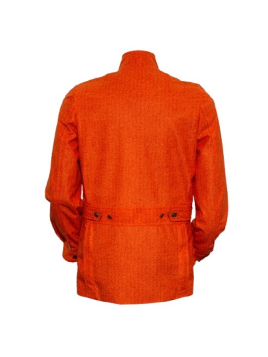 Veste tweed orange exclusivité