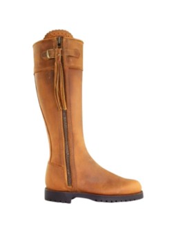 Bottes en Cuir Victoria Hastings Cognac