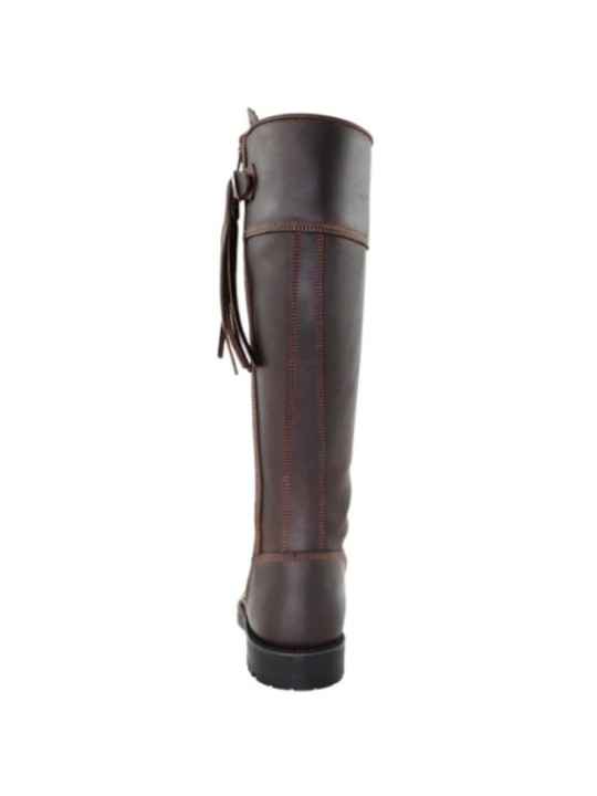 Bottes cuir Victoria Hastings Ebène