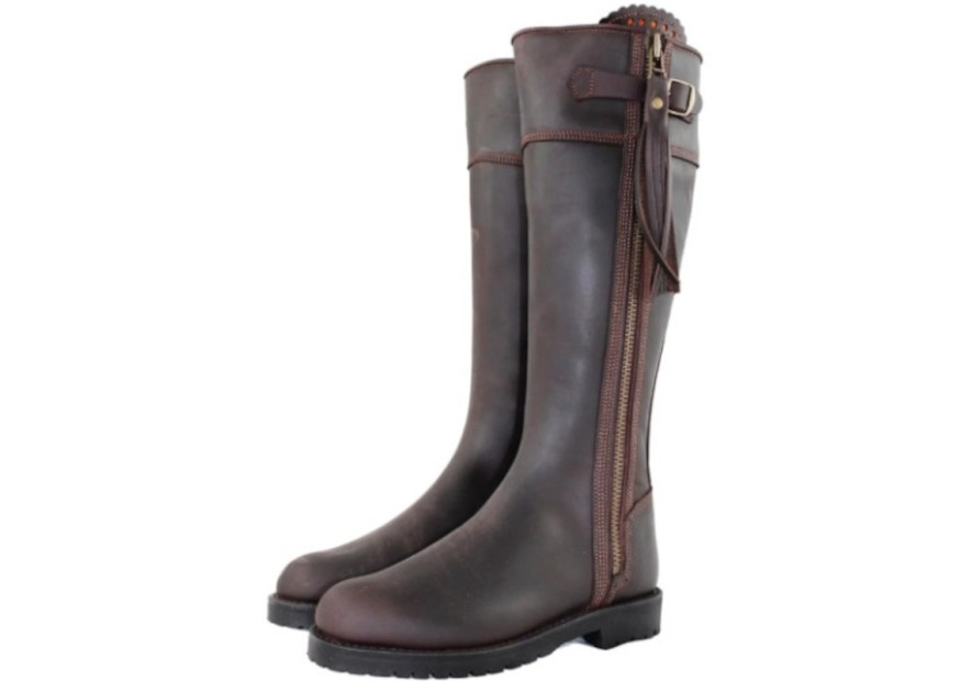 Bottes cuir Victoria Hastings Ebène