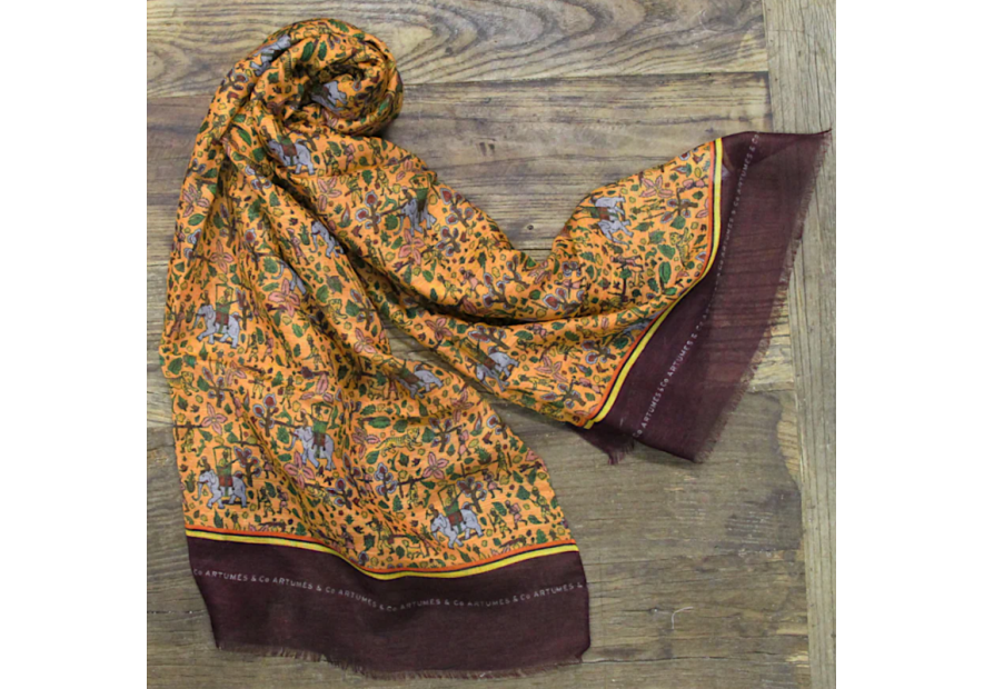 Tourdesoi Artumes Safari Chasse en Inde mandarine