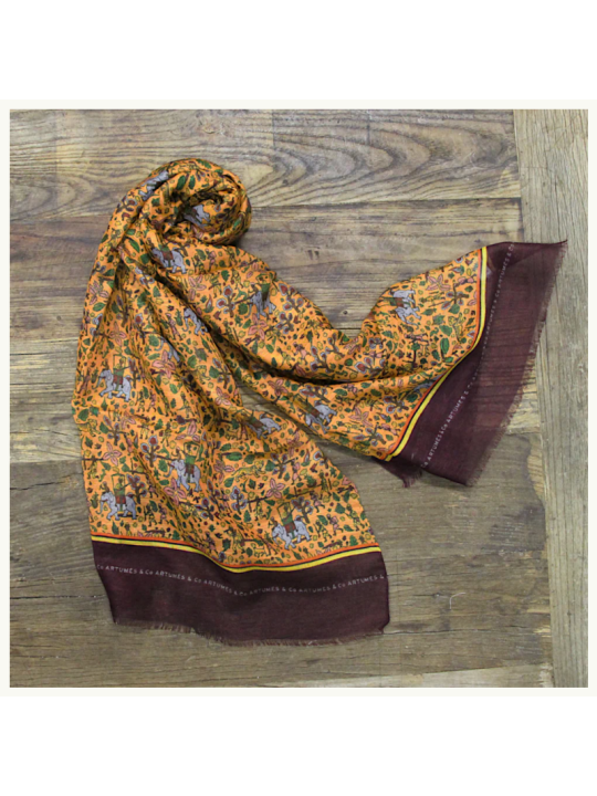 Tourdesoi Artumes Safari Chasse en Inde mandarine