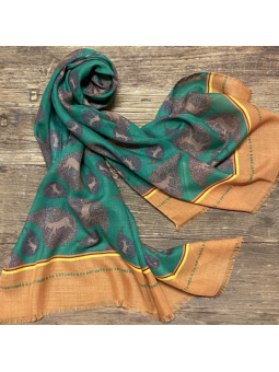 Tourdesoi Artumes Classic Cerf Boteh Emeraude