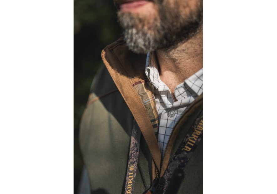 Chemise Portfield Härkila Naval bleu