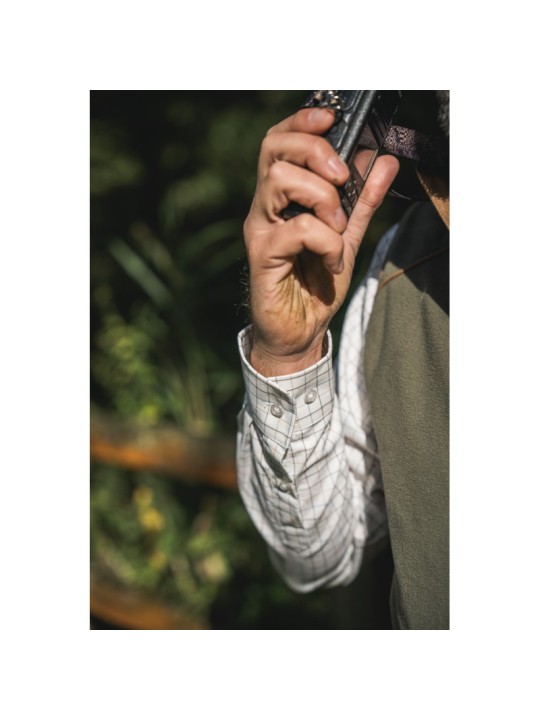 Chemise Portfield Härkila Naval bleu