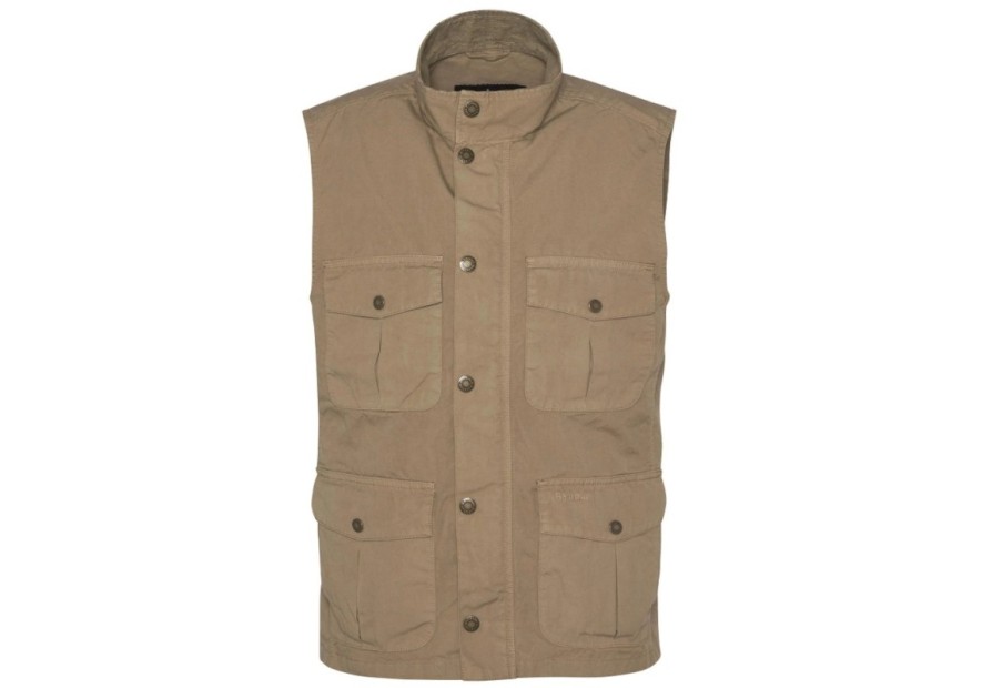 Gilet Casual Corbridge Barbour stone