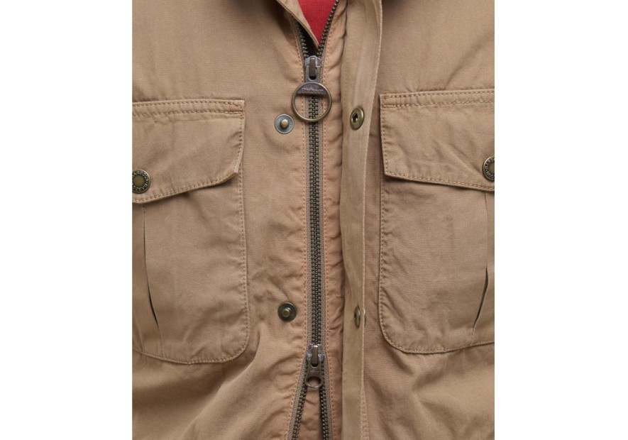 Gilet Casual Corbridge Barbour stone