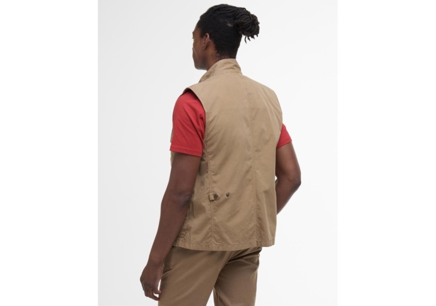 Gilet Casual Corbridge Barbour stone