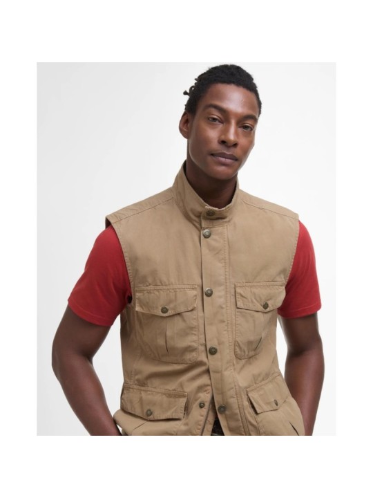 Gilet Casual Corbridge Barbour stone