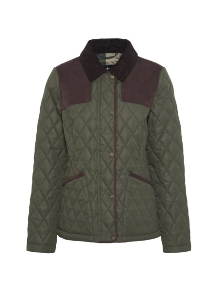 Veste matelassée pour femme Keeper Barbour olive
