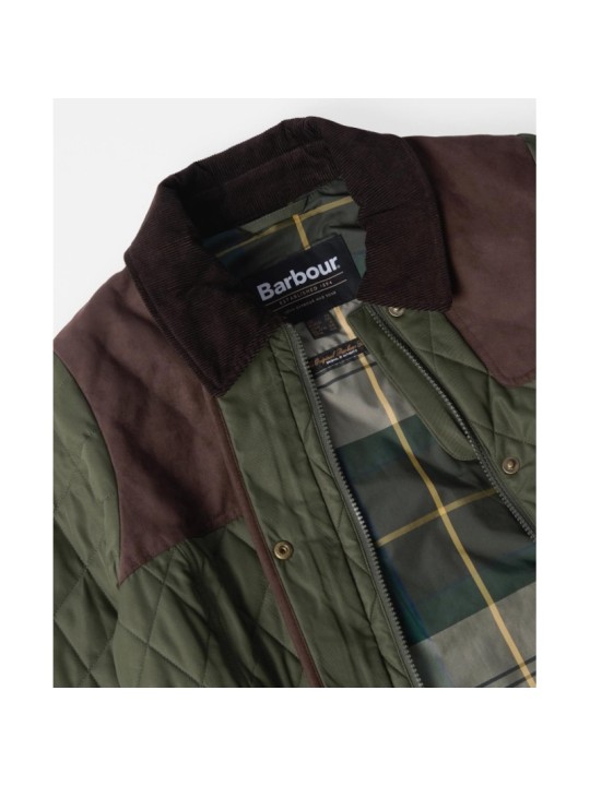 Veste matelassée pour femme Keeper Barbour olive