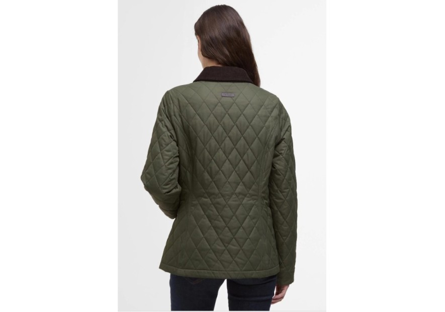 Veste matelassée pour femme Keeper Barbour olive