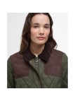 Veste matelassée pour femme Keeper Barbour olive