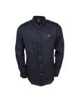Chemise Rigby pour homme en lin bleu