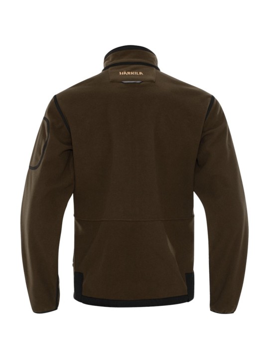 Veste Polaire Kamko Härkila vert/orange