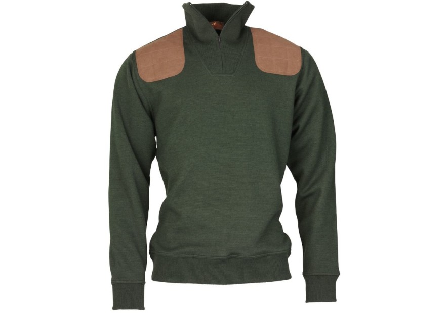 Pull coupe-vent Laksen Windsor vert avec membrane