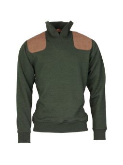 Pull coupe-vent Laksen Windsor vert avec membrane