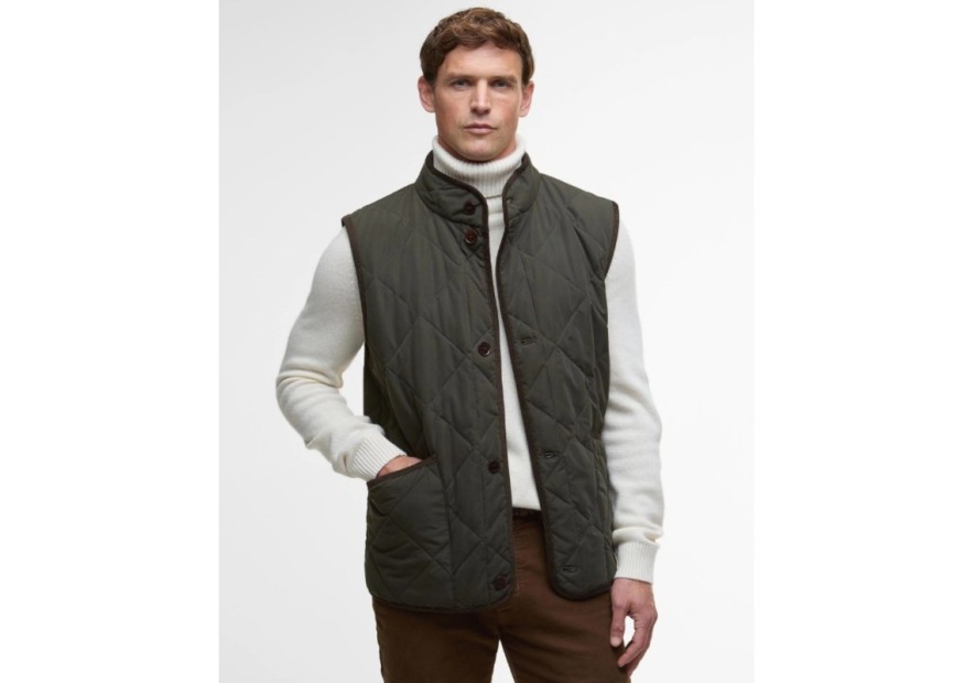 Gilet matelassé Barbour Edale vert foncé