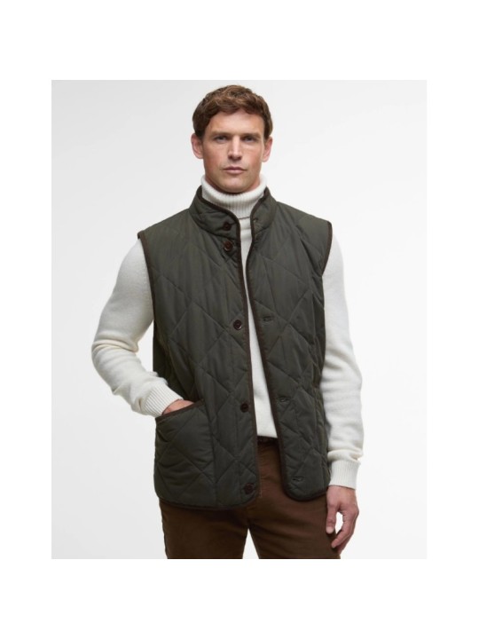 Gilet matelassé Barbour Edale vert foncé