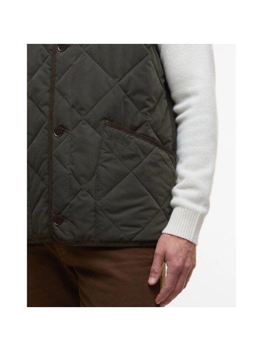 Gilet matelassé Barbour Edale vert foncé
