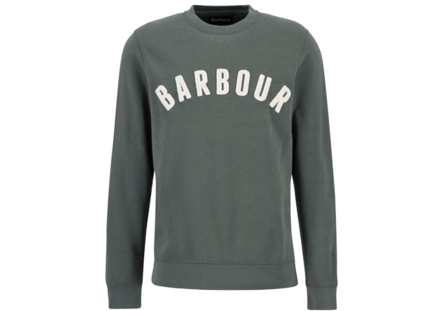 Sweat-shirt Barbour avec logo Preppy Thyme