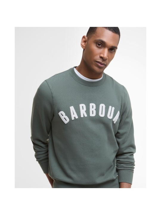 Sweat-shirt Barbour avec logo Preppy Thyme
