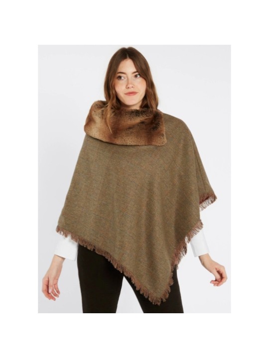 Poncho en tweed Dubarry Silverfir- burren