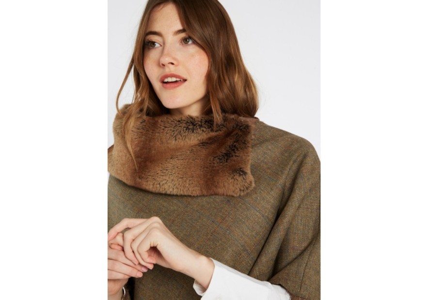 Poncho en tweed Dubarry Silverfir- burren