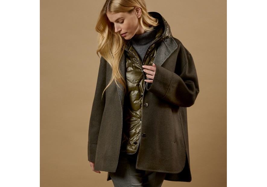 Manteau avec gilet matelassé pour femme  Maximilian