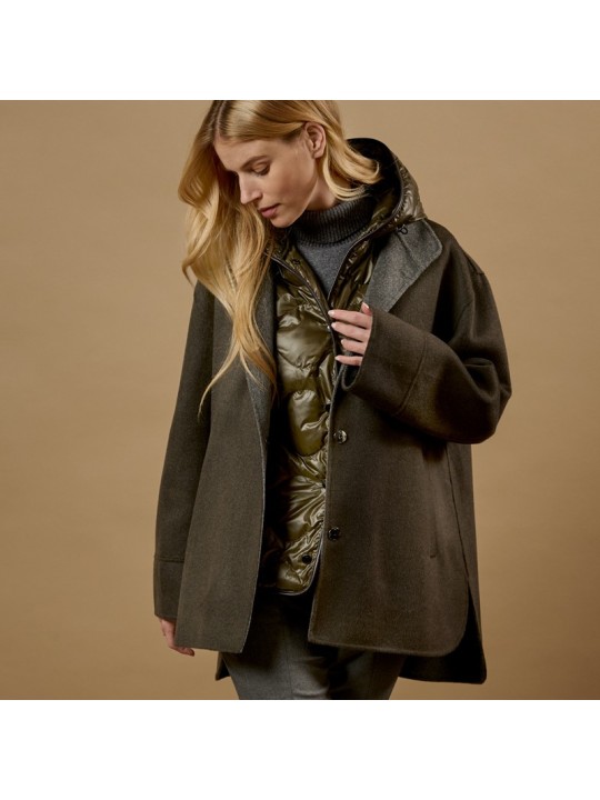 Manteau avec gilet matelassé pour femme  Maximilian