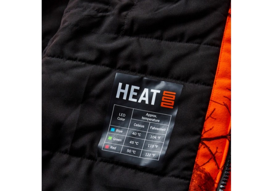 Veste poste chauffante Deerhunter Heat Game realtree edge
