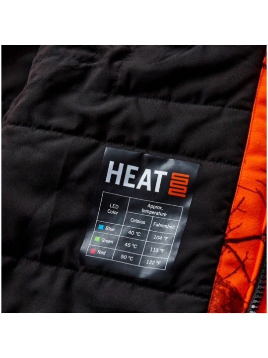 Veste poste chauffante Deerhunter Heat Game realtree edge
