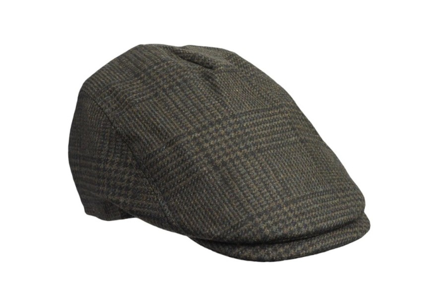 Casquette plate en tweed Laksen Willow Drivers