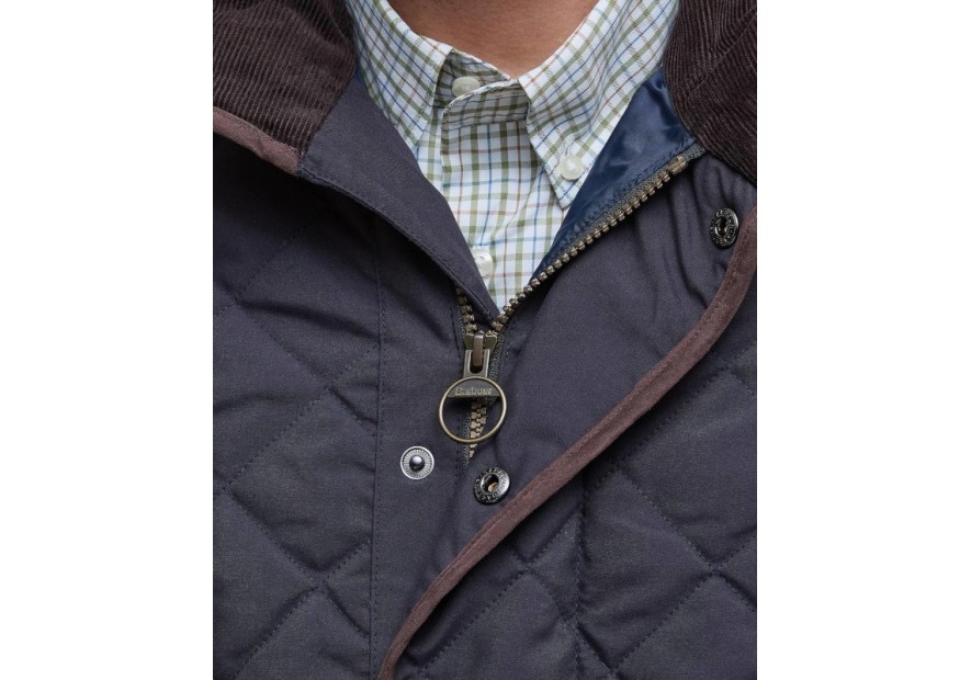 Veste matelassée Barbour Shoverler marine