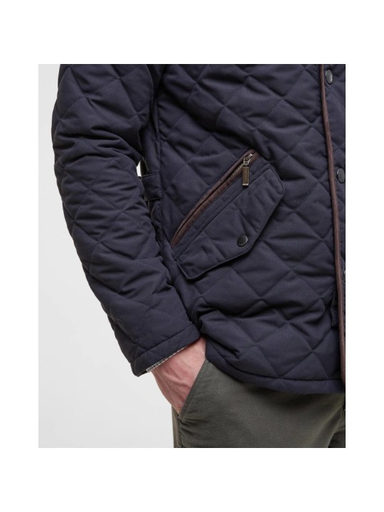 Veste matelassée Barbour Shoverler marine