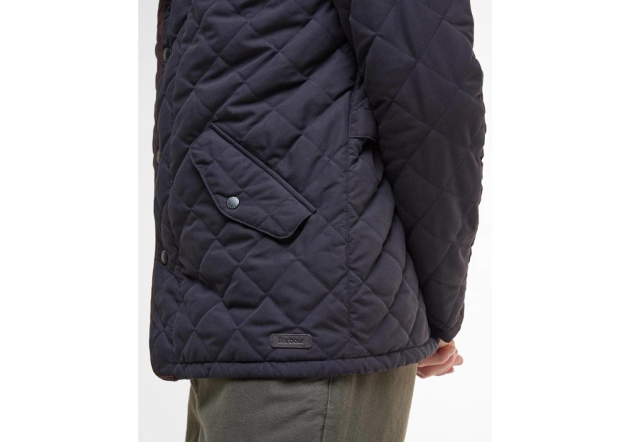 Veste matelassée Barbour Shoverler marine